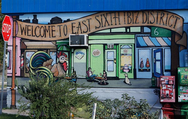 "East sixth street mural Austin"