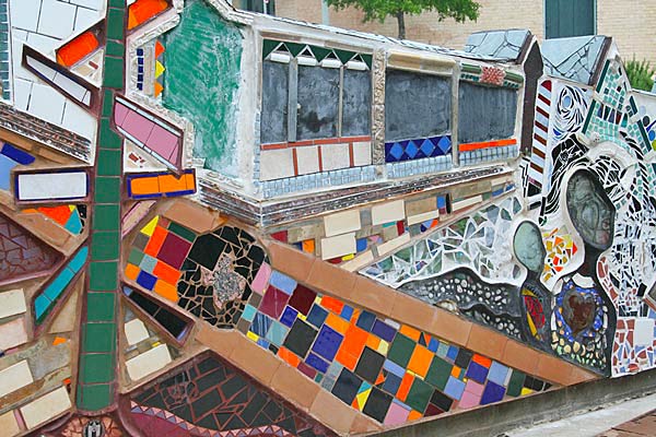 "Rhapsody mosaic mural Austin TX"